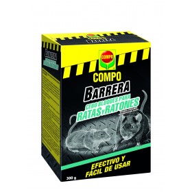 Compo Barrera Cebo Bloques Ratas y Ratones 300 g