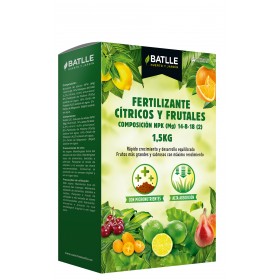 Batlle Fertilizante Cítricos y Frutales 1,5 kg