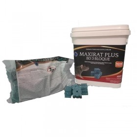 Maxirat Plus BD 3 Cebo Pasta Cubo 3 kg