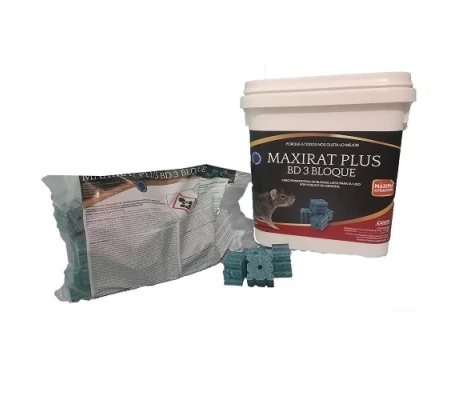 Maxirat Plus BD 3 Cebo Pasta Cubo 3 kg