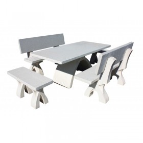 Framusa Conjunto De Jardín Astral Pulido Blanco