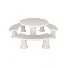 Framusa Conjunto De Jardín Arthur Blanco