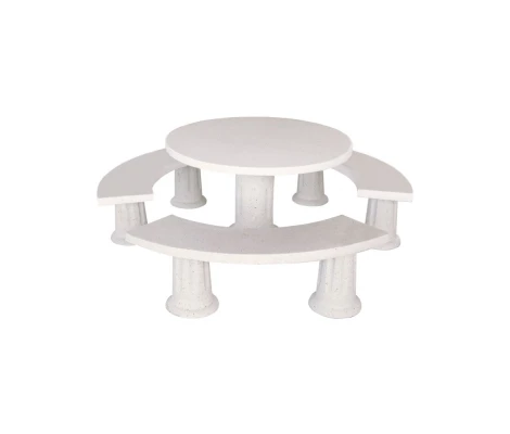 Framusa Conjunto De Jardín Arthur Blanco