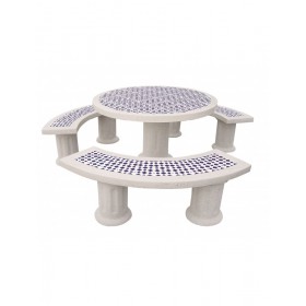 Framusa Conjunto De Jardín Solomillo Al Roquefort Blanco