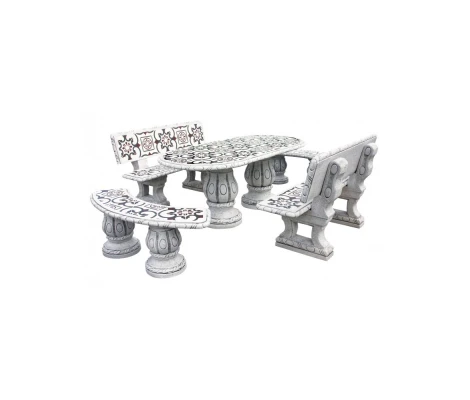 Framusa Conjunto De Jardín Fresno Deico Gris