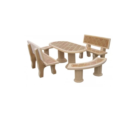 Framusa Conjunto De Jardín Dorada Tostado Albero