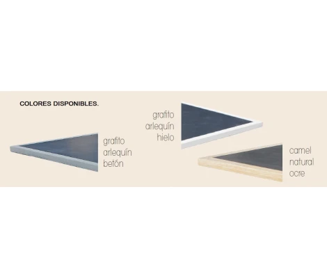 Framusa Conjunto Chocoflop Grafito Hielo