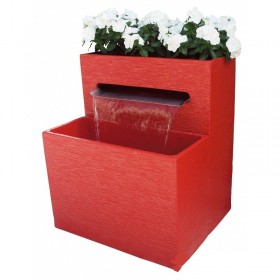 Framusa Fuente Cascada Arinsal Rojo 72 cm