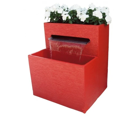 Framusa Fuente Cascada Arinsal Rojo 72 cm