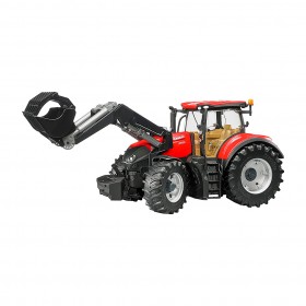 Bruder Tractor Case Optum 300 CVX Con Pala Frontal