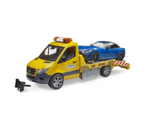 Bruder MB Sprinter Autotransporter Con Modulo Luces Sonido y Descapotable
