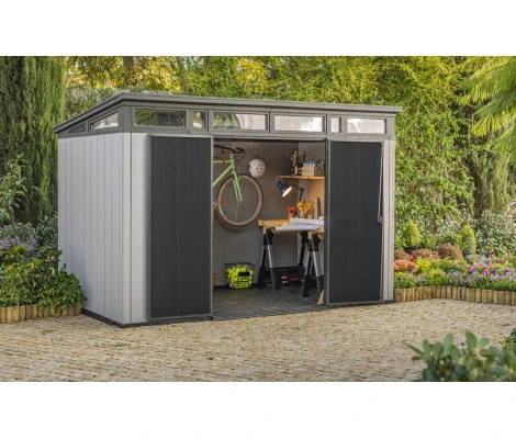 Caseta De Resina KETER ARTISAN 11X7 - 243408 - 340 x 218 x 226 cm y 7,4 m²