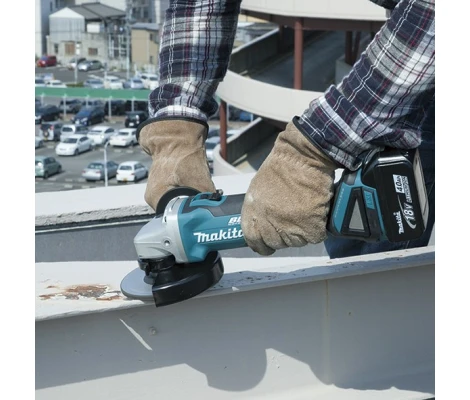 Makita Miniamoladora 18V 4,0Ah Litio-ion 125mm