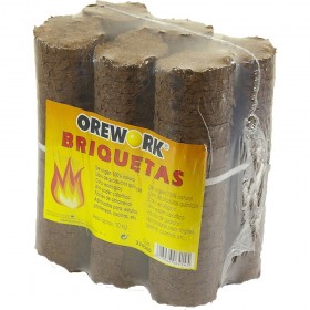 Orework Paquete Briquetas De Serrín