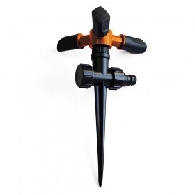 Orework Aspersor Rotativo 3 Brazos Con Estaca