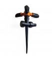 Orework Aspersor Rotativo 3 Brazos Con Estaca