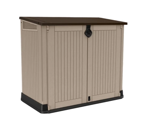 Cobertizo Keter Sio Midi 880 Litros 132 x 71,5 x 113,5 cm Marrón