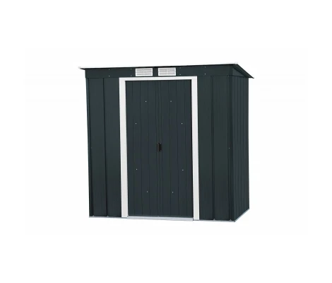 Caseta Metálica Duramax Eco Pent Roof 6x4 Antracita