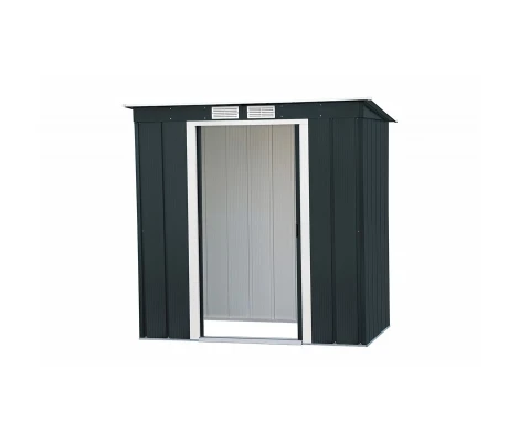 Caseta Metálica Duramax Eco Pent Roof 6x4 Antracita