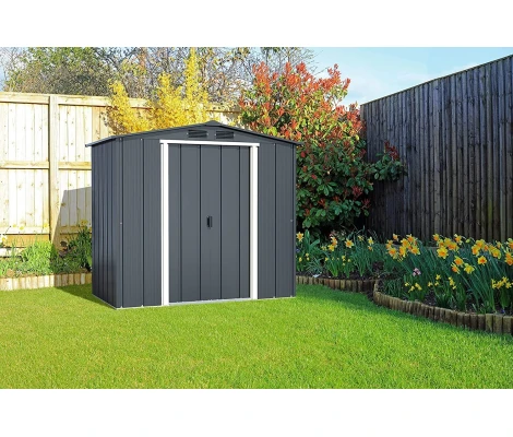 Caseta Metálica Duramax Eco Denia 6x4 Antracita