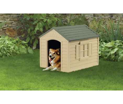 Caseta De Resina Suncast Para Perro 69 x 89 x 75 cm