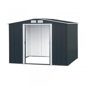 Caseta De Jardín Metálica Duramax Eco Calpe 8x8 Antracita