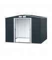 Caseta De Jardín Metálica Duramax Eco Calpe 8x8 Antracita