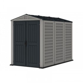 Caseta Jardin Duramax Yardmate Plus 5x8 PVC Gris