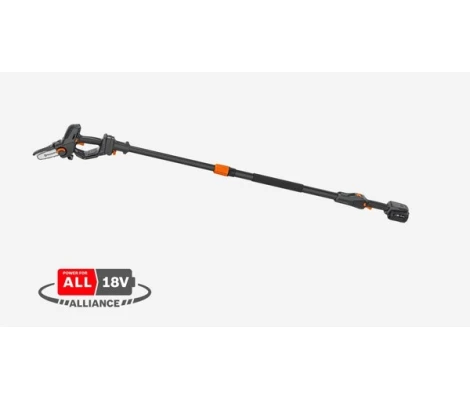 Kit Podadora Telescópica Aspire™ PE5-P4A + Barra Telescopica + Batería 4,0 Ah y Cargador