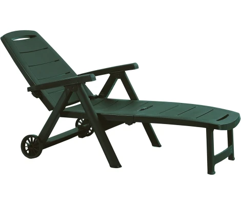 Tumbona Antibes Plegable Con Ruedas