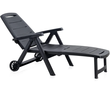 Tumbona Antibes Plegable Con Ruedas