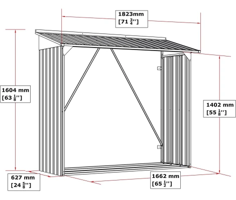 Leñero-III-GY Metálico Duramax 6x2 Imitación Madera
