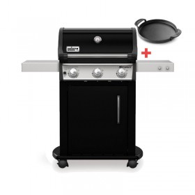 Barbacoa Weber Spirit E-315 GBS Black + Plancha Regalo