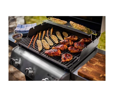 Barbacoa Weber Spirit E-315 GBS Black + Plancha Regalo