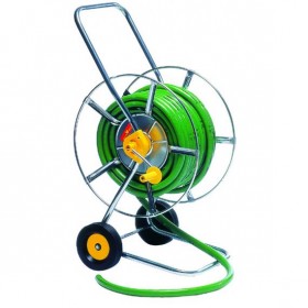 Carretilla Devanadera Enrolladora De Manguera Outils Wolf 50 y 80 m