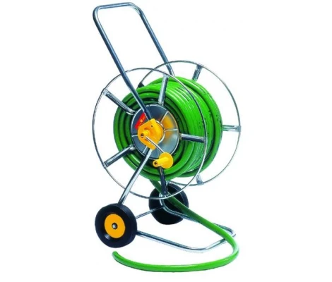 Carretilla Devanadera Enrolladora De Manguera Outils Wolf 50 y 80 m