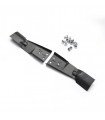 Cuchillas Mulching Para Tractor Cortacésped A80KM Outils Wolf MC85MN