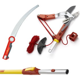 PACK Poda Outils Wolf Mango + Tijera + Serrucho