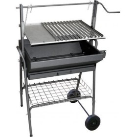 Orework Barbacoa Brava Con Ruedas 80x50x115 cm