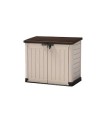 Keter Cobertizo SIO Max 145,5x82x125 cm y 1200 Litros - Marrón