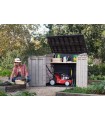 Keter Cobertizo SIO Max 145,5x82x125 cm y 1200 Litros - Marrón
