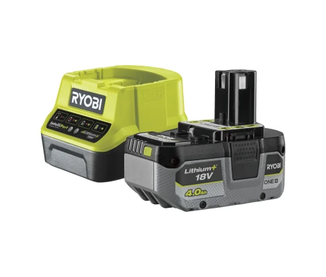 Kit Batería y Cargador 18V ONE+™ De Litio 4.0Ah Ryobi