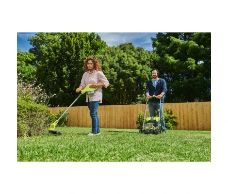 Kit Cortacésped Eléctrico 33 cm + Recortabordes 25 cm Ryobi