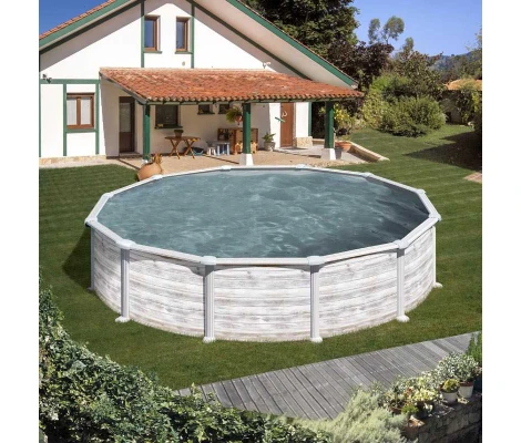 Gre Piscina Groenlandia Redonda Ø550 x ↕132 cm KITPR558N