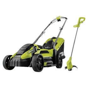 Kit Cortacésped Eléctrico 33 cm + Recortabordes 25 cm Ryobi