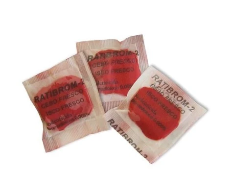 Ratibrom 2 Cebo Fresco 003 Raticida 5 Bolsas 100 g