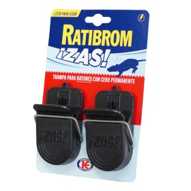 Ratibrom Zas Trampa Pinza Para Ratones 2 Uds