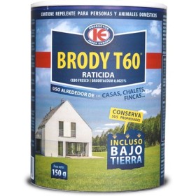 Raticida Topos Cebo Fresco Brody T60 150 g
