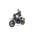 Bruder Scrambler Ducati Desert Sled Con Conductor