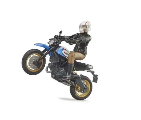 Bruder Scrambler Ducati Desert Sled Con Conductor